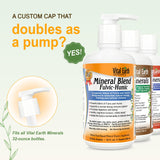 Vital Earth Minerals, mélange fulvic-humique 3:1, soutient l’assimilation des nutriments.