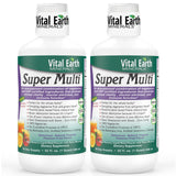 Vital Earth Minerals Super Multi, bouteille 32 oz, soutien potentiel d énergie quotidienne.