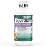 Vital Earth Minerals Super Multi – bouteille visible, soutien énergie et absorption optimisée.