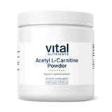 Vital Nutrients Acetyl L-Carnitine Poudre: bouteille vue et potentiel soutien cognitif