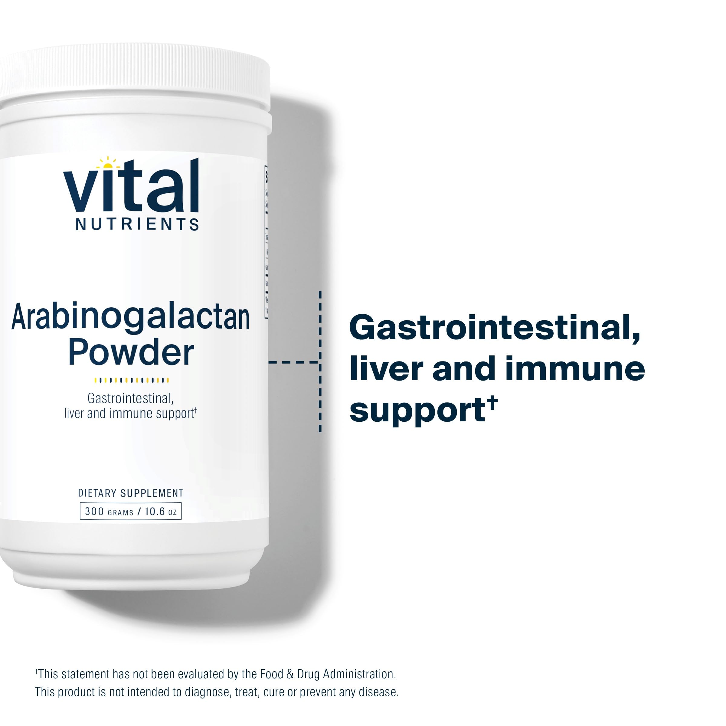 Utilisation quotidienne simple avec Vital Nutrients Arabinogalactane pour soutenir vos routines bien-être.