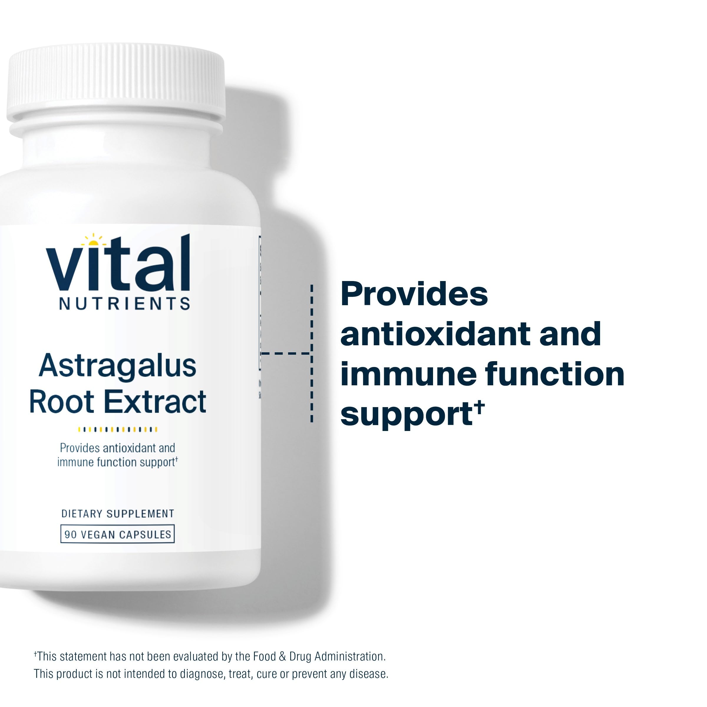 Vital Nutrients Astragale: emballage pratique facilitant le stockage.