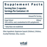 Vital Nutrients Capillaires et Veines: soutien vasculaire quotidien