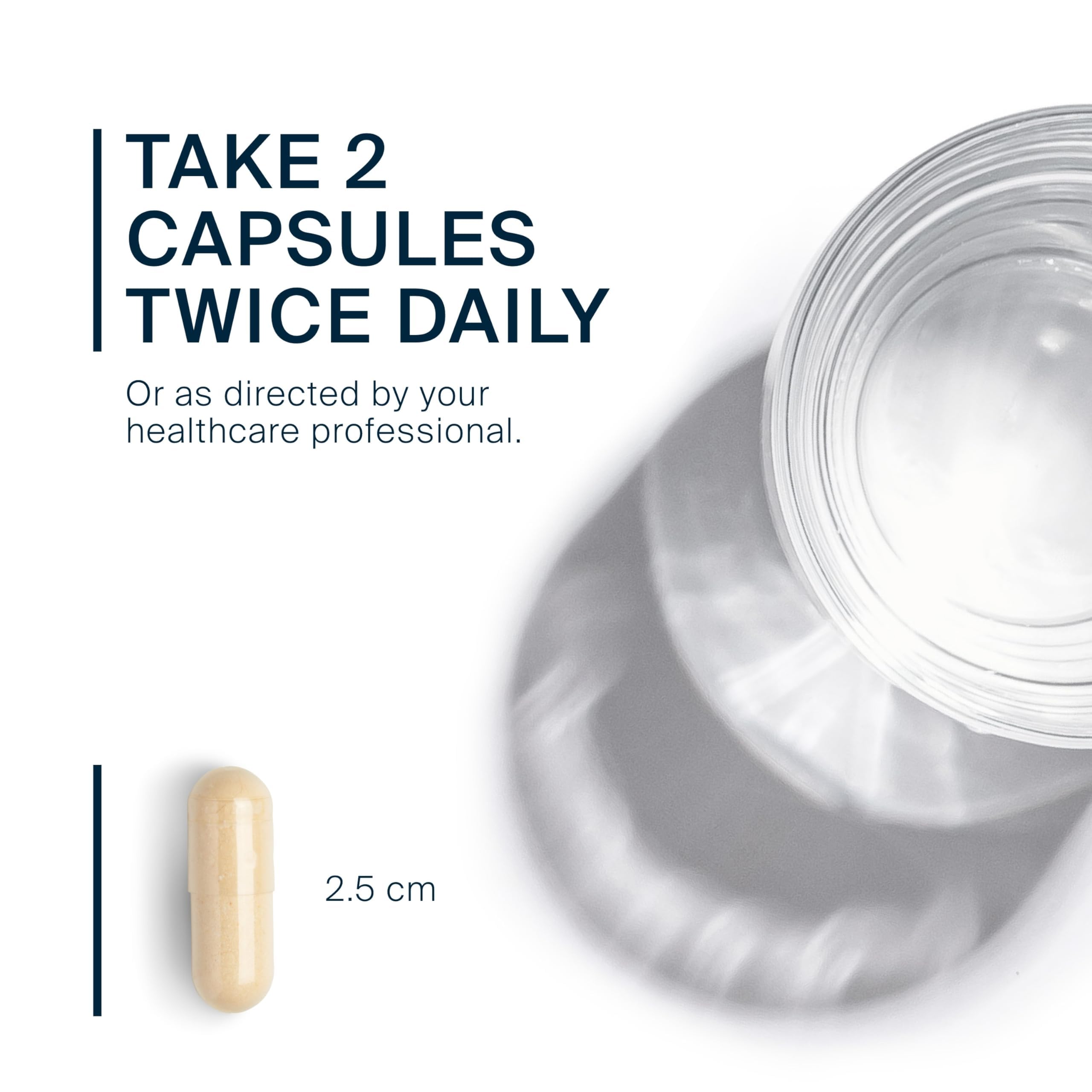 Vital Nutrients Tyrosine et vitamines B – capsules alignées, soutien du système nerveux.