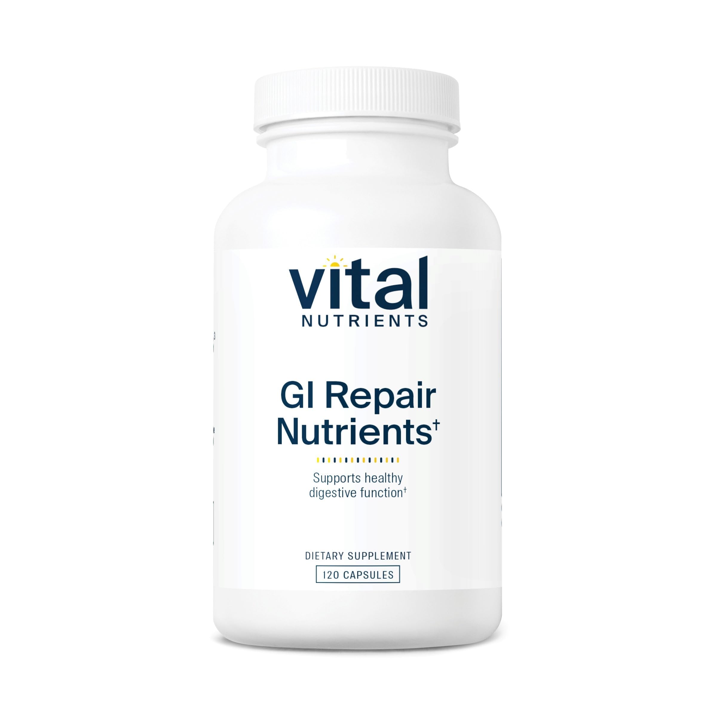 Vital Nutrients capules re9paration intestinale: soutiennent l'inte9grite9 de l'intestin et la digestion.