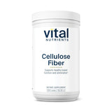 Vital Nutrients cellulose fiber powder bottle for daily bowel support.