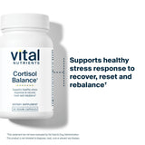 Vital Nutrients Cortisol Balance - capsules faciles à prendre au quotidien.