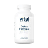 Vital Nutrients Détox Formule flacon-capsules-foie : soutien potentiel à la détox et routine bien-être.
