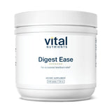 Vital Nutrients Digest Ease emballage mis en valeur, pratique pour un soulagement occasionnel.