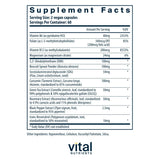 Vital Nutrients DIM – gélules vegan avec lignanes de lin pour l'équilibre hormonal.