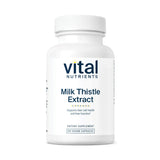 Vital Nutrients Extrait de chardon-Marie – bouteille de 60 capsules pour soutenir les fonctions hépatiques.