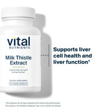 Étiquette claire de Vital Nutrients – formule sans gluten, soja et produits laitiers.