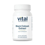 Vital Nutrients, extrait Cimicifuga Racemosa 250 mg, bouteille: soutien potentiel lors des fluctuations hormonales.