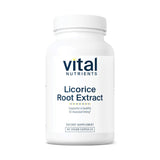 Vital Nutrients extrait de reglisse en bouteille, soutien potentiel des défenses naturelles.