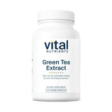 Vital Nutrients Extrait de thé vert – bouteille sur étagère, présentation du produit et bénéfice antioxydant.