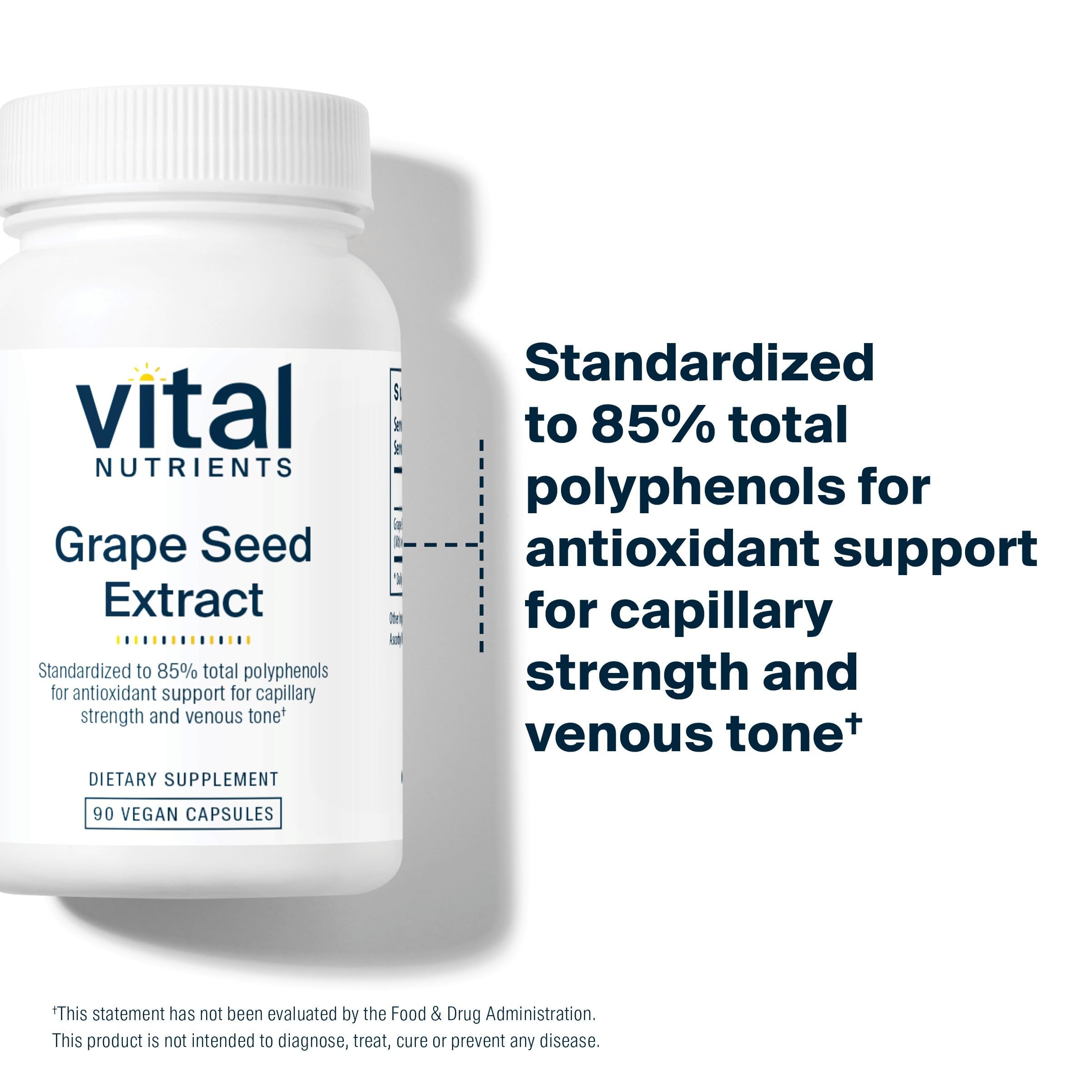 Vital Nutrients Flavonoïdes riches, antioxydants du raisin
