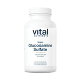 Vital Nutrients glucosamine sulfate 750mg - bouteille Claire illustrant le soutien potentiel des articulations.