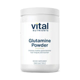 Vital Nutrients Glutamine Poudre: bouteille visible et soutien potentiel du tractus gastro-intestinal