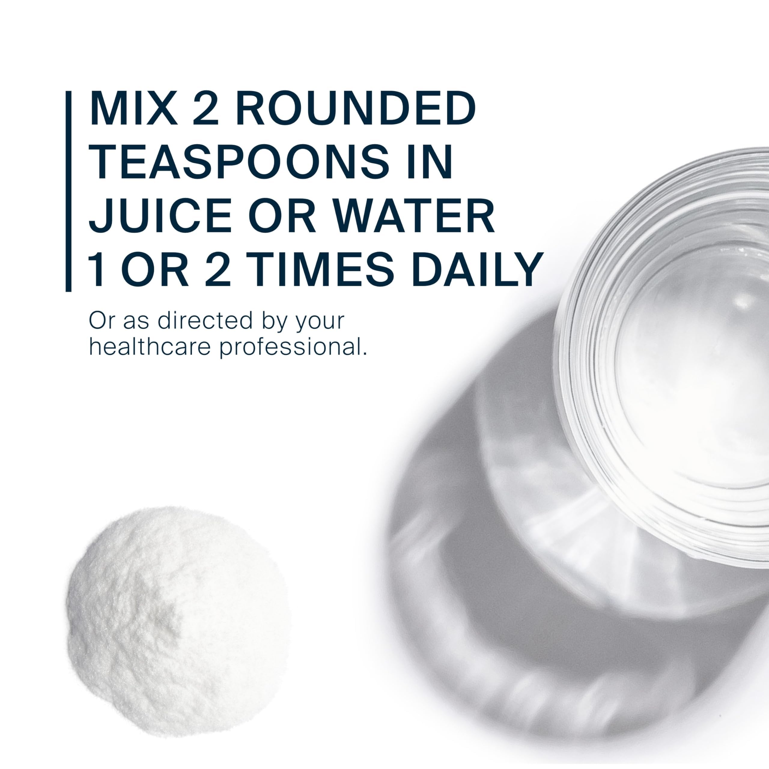 Vital Nutrients Glutamine Poudre se prépare rapidement dans une boisson quotidienne.