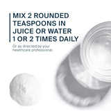 Vital Nutrients Glutamine Poudre se prépare rapidement dans une boisson quotidienne.