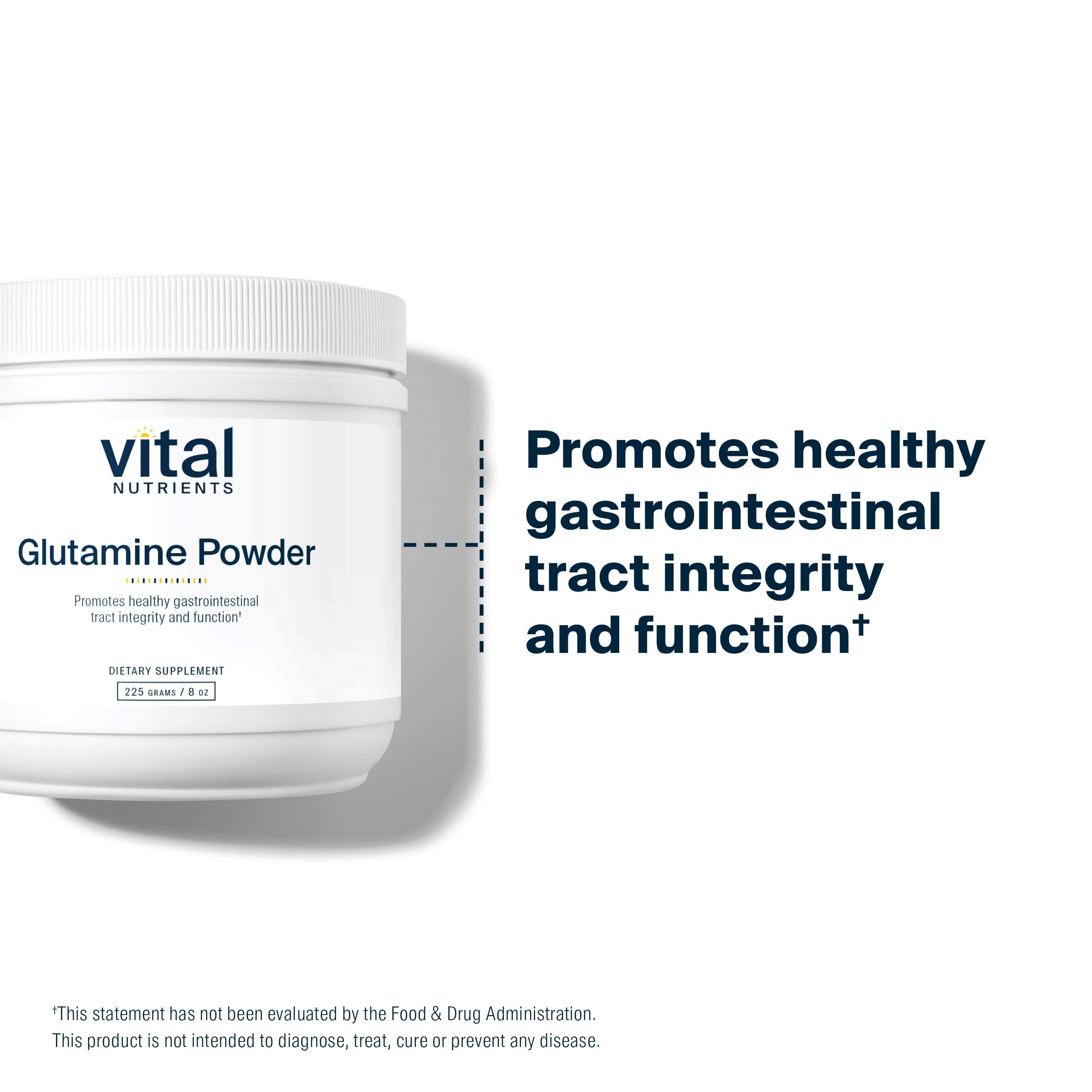 Utilisation quotidienne avec Vital Nutrients Glutamine Poudre peut soutenir votre routine bien-être.