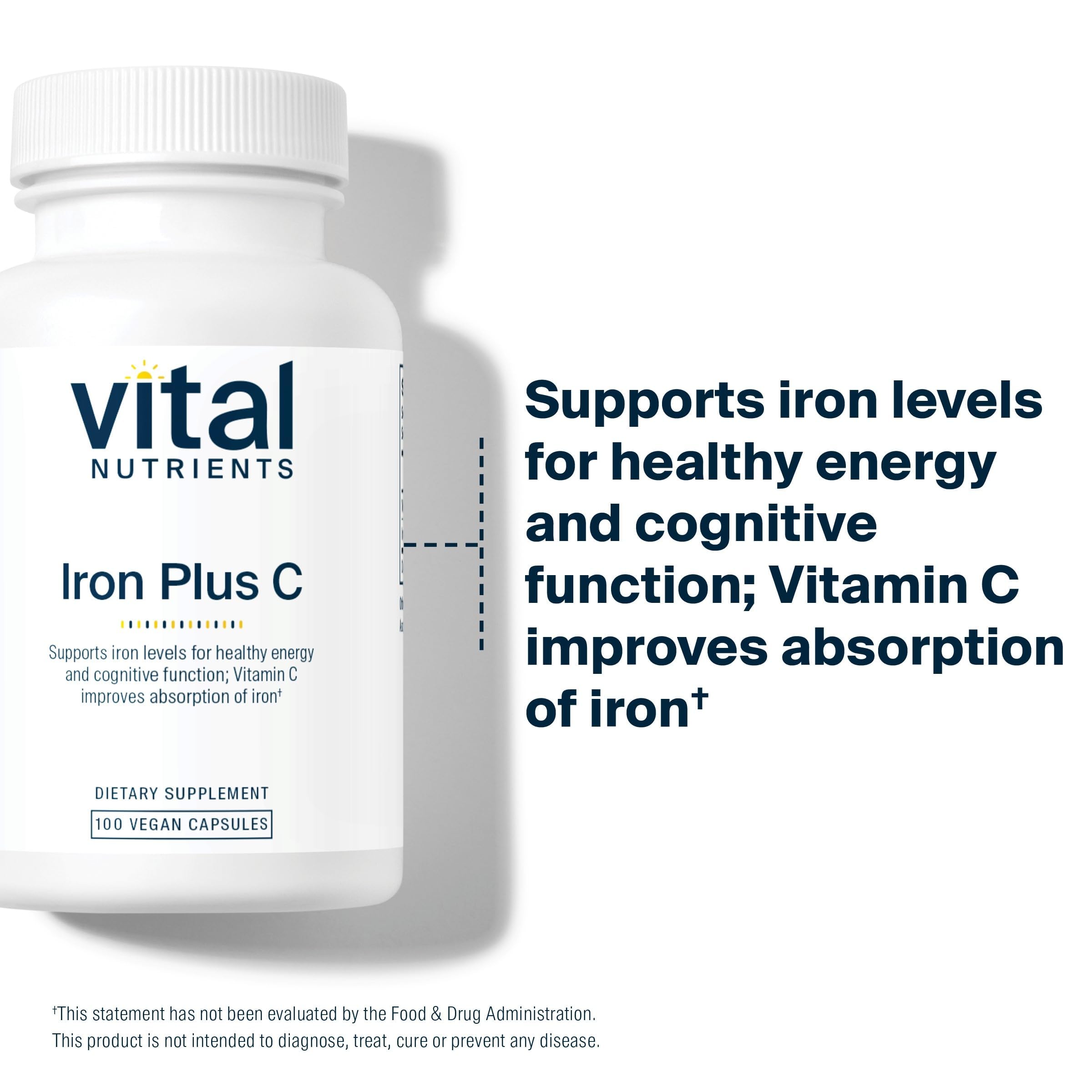 Logo de laboratoire tiers sur l'emballage Vital Nutrients.