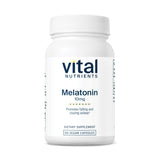 Vital Nutrients Mélatonine 10 mg – bouteille, soutien possible au cycle sommeil naturel.