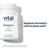 Vital Nutrients Mélatonine 3mg — Soutien potentiel du rythme naturel.