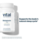 Vital Nutrients Mélatonine 3mg — Contrôle qualité par laboratoire tiers.