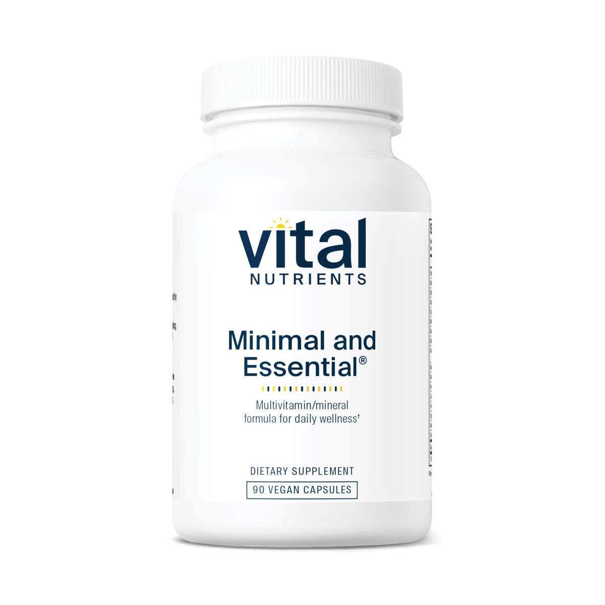 Vital Nutrients Minimal Essential Capsules : gélules faciles à prendre pour un apport quotidien en micronutriments.