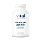 Vital Nutrients Minimal et Essentiel — capsules faciles à avaler pour le quotidien.