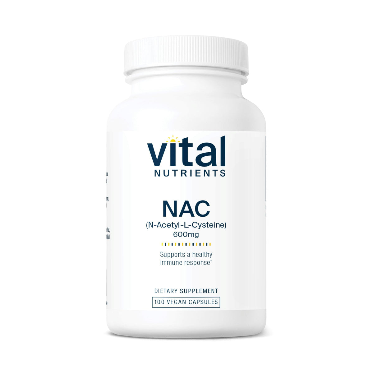 Vital Nutrients NAC 600mg - bouteille versement: usage pratique au quotidien.