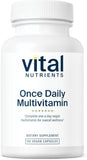 Emballage Vital Nutrients Once Daily, présentation compacte et pratique pour le quotidien.