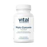 Vital Nutrients Phyto-Curcumin, bouteille de capsules, soutien potentiel à la mobilité.