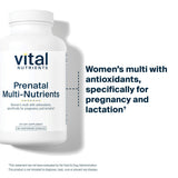 Vital Nutrients Pré-natal: étiquette claire et hypoallergénique