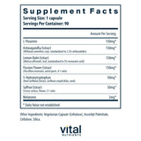 Vital Nutrients Sleep + Recover: capsules faciles à prendre pour le sommeil