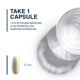 Vital Nutrients Sleep + Recover – dose unique et emballage compact, pratique pour les routines nocturnes.