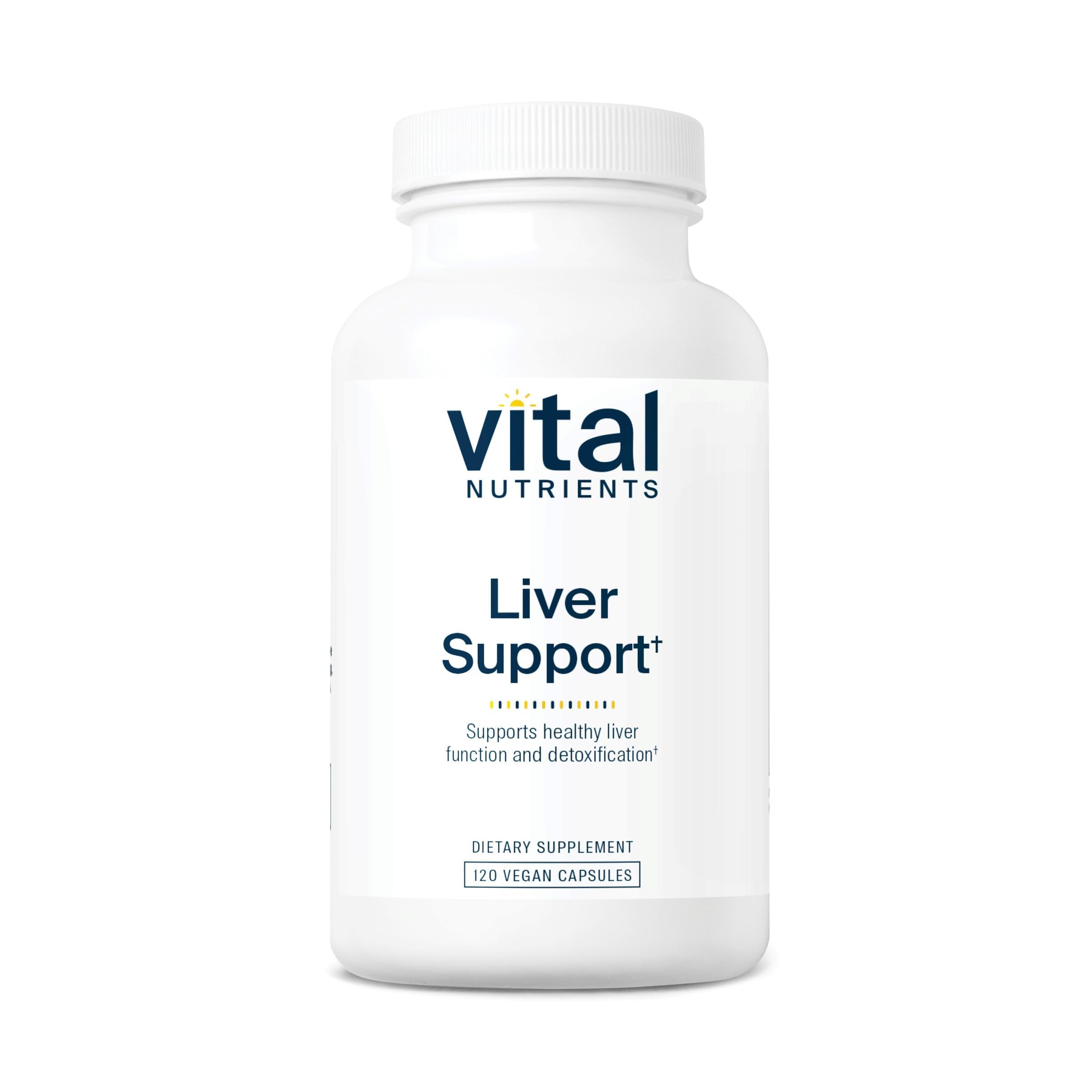 Vital Nutrients capsules de soutien hépatique au chardon-marin, pratique au quotidien.