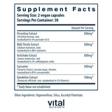 Vital Nutrients Soutien Hépatique II — capsules véganes faciles à prendre dans la routine