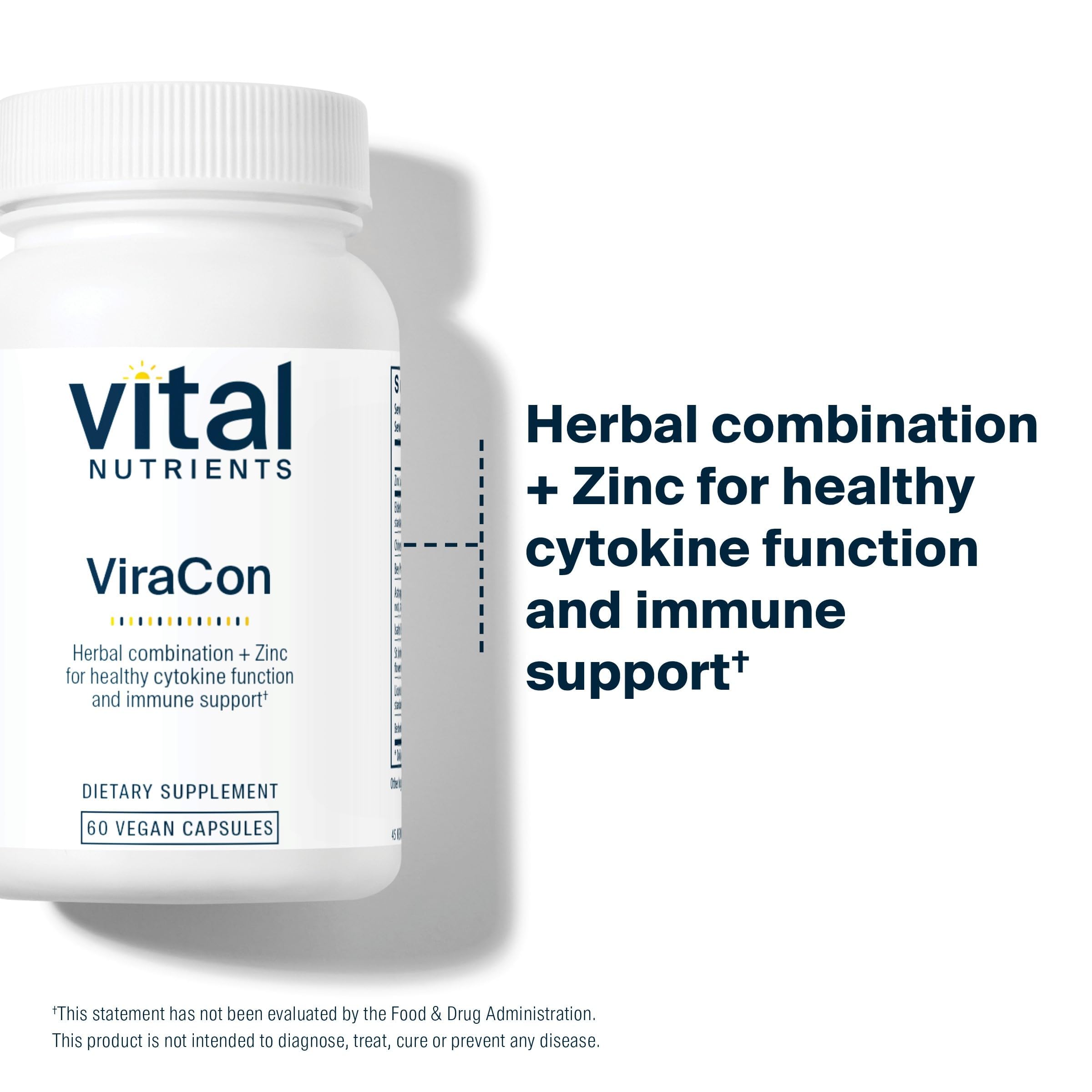 Capsules végétales ViraCon en gros plan, format pratique pour l'utilisation quotidienne.