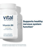 Soutien nerveux possible avec Vital Nutrients B6 lors de périodes de stress.