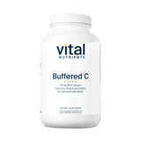 Vital Nutrients vitamine C bufferisee en bouteille, option douce pour le soutien immunitaire.