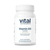 Vital Nutrients vitamine D 10000 IU — bouteille pour un apport élevé en vitamine D