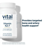 Vital Nutrients Vitamine K2-7: présentation pratique pour la routine quotidienne.