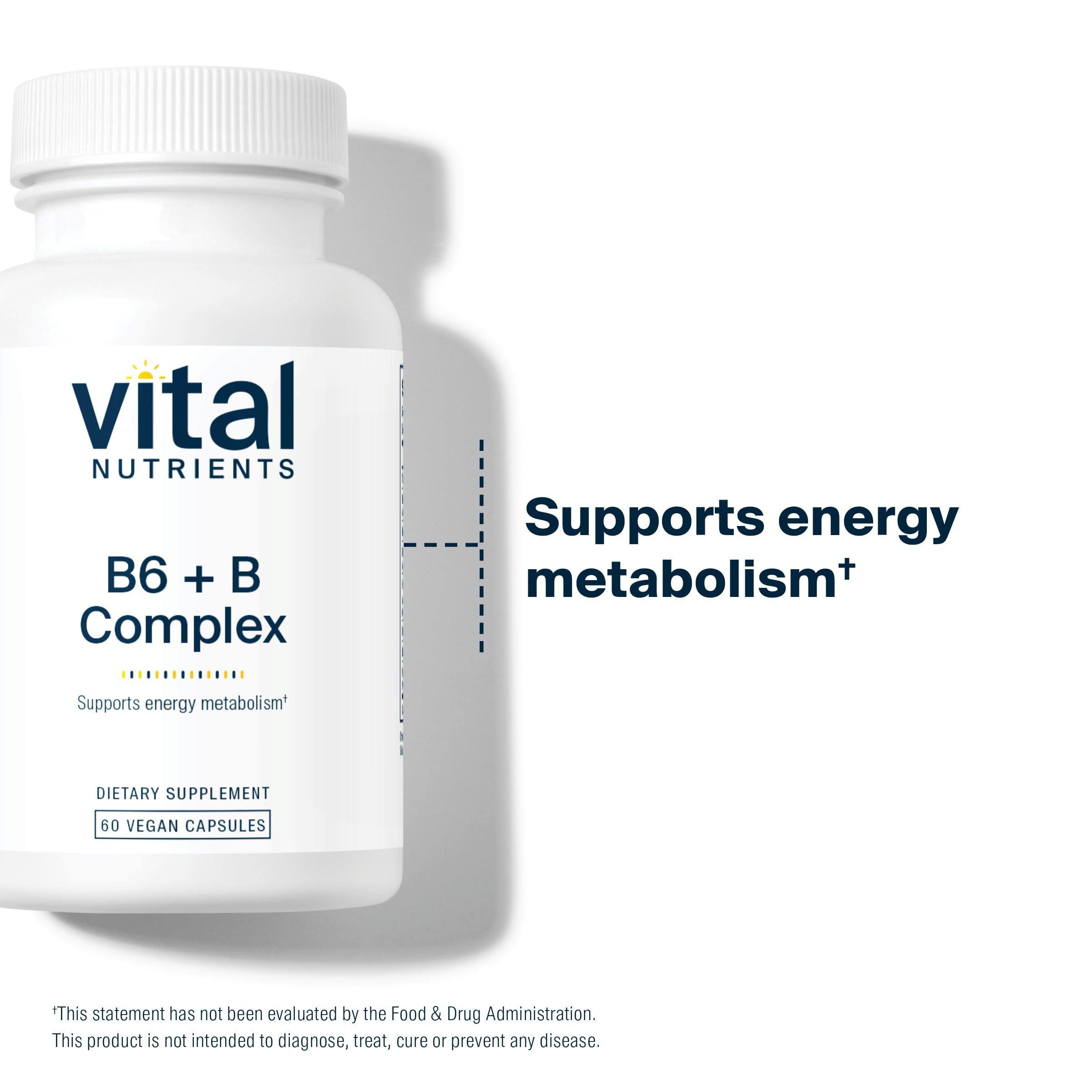 Ambiance bureau avec Vital Nutrients B6 + Complex pour soutien énergétique quotidien