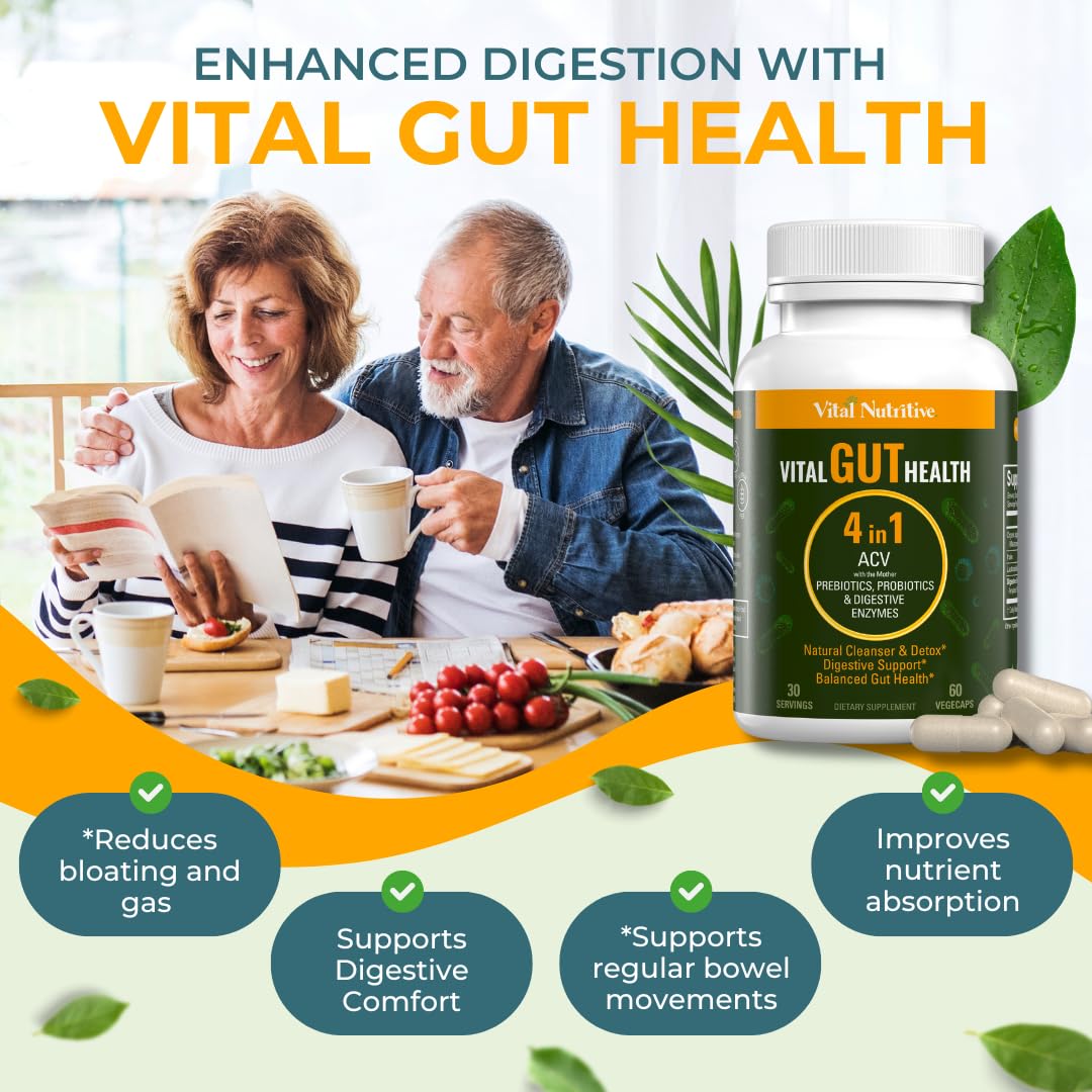 Vital Nutritive Enzymes Digestives: aide à la digestion et régularité