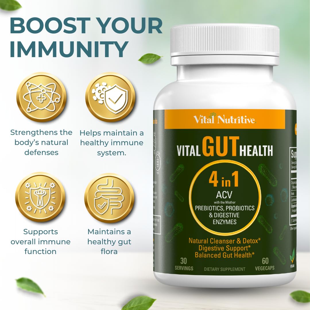 Vital Nutritive Immunité et Digestion: soutient les défenses et le bien-être quotidien
