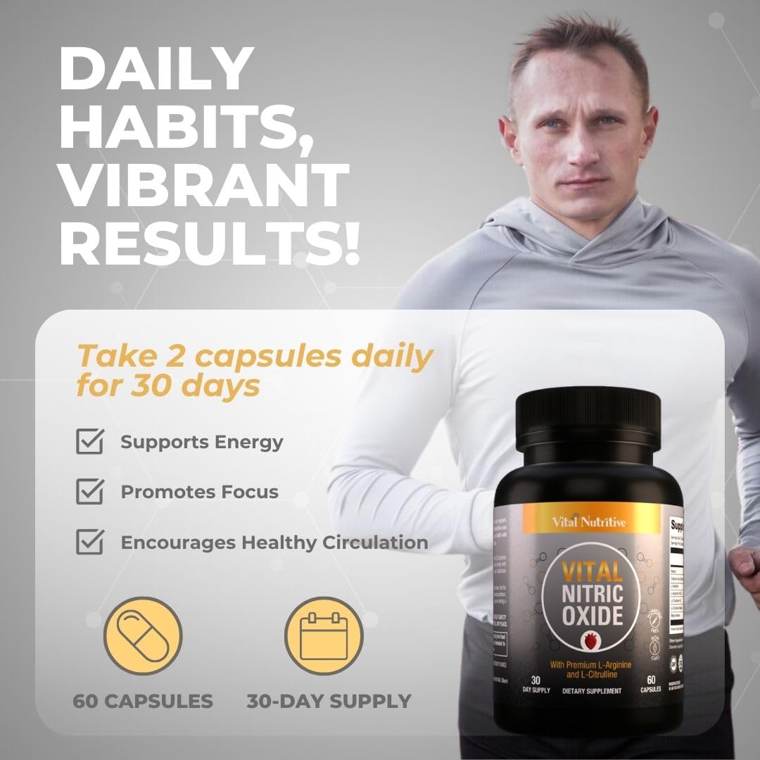 Vital Nutritive ingredients L arginine L citrulline pour soutien sportif