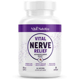 Vital Nutritive complément nerveux, flacon en vue: aperçu du produit et de l’étiquette claire.