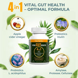 Vital Nutritive Vinaigre de pomme, flacon prêt pour une digestion quotidienne.